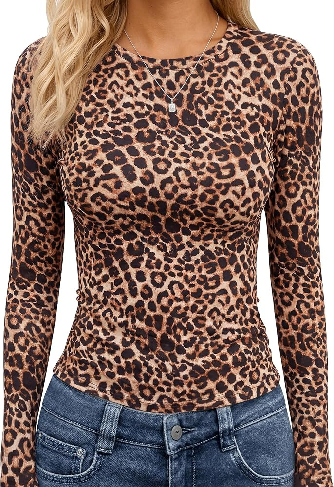 TNNZEET Long Sleeve Shirts for Women Fall Fashion Workout Crop Top Y2K 2026 | Amazon (US)