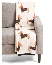 Dachschund Dog In A Sweater Throw | Pillows & Decor | Marshalls | Marshalls