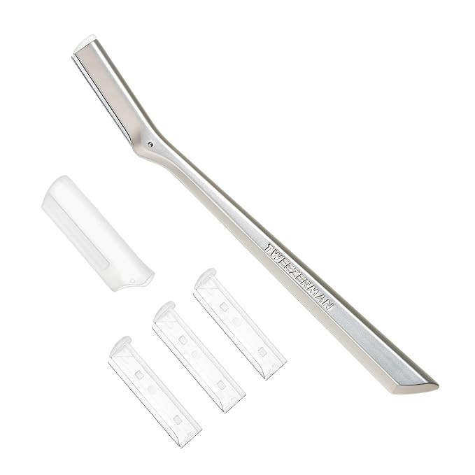 Tweezerman Stainless Steel Facial Razor | Amazon (US)