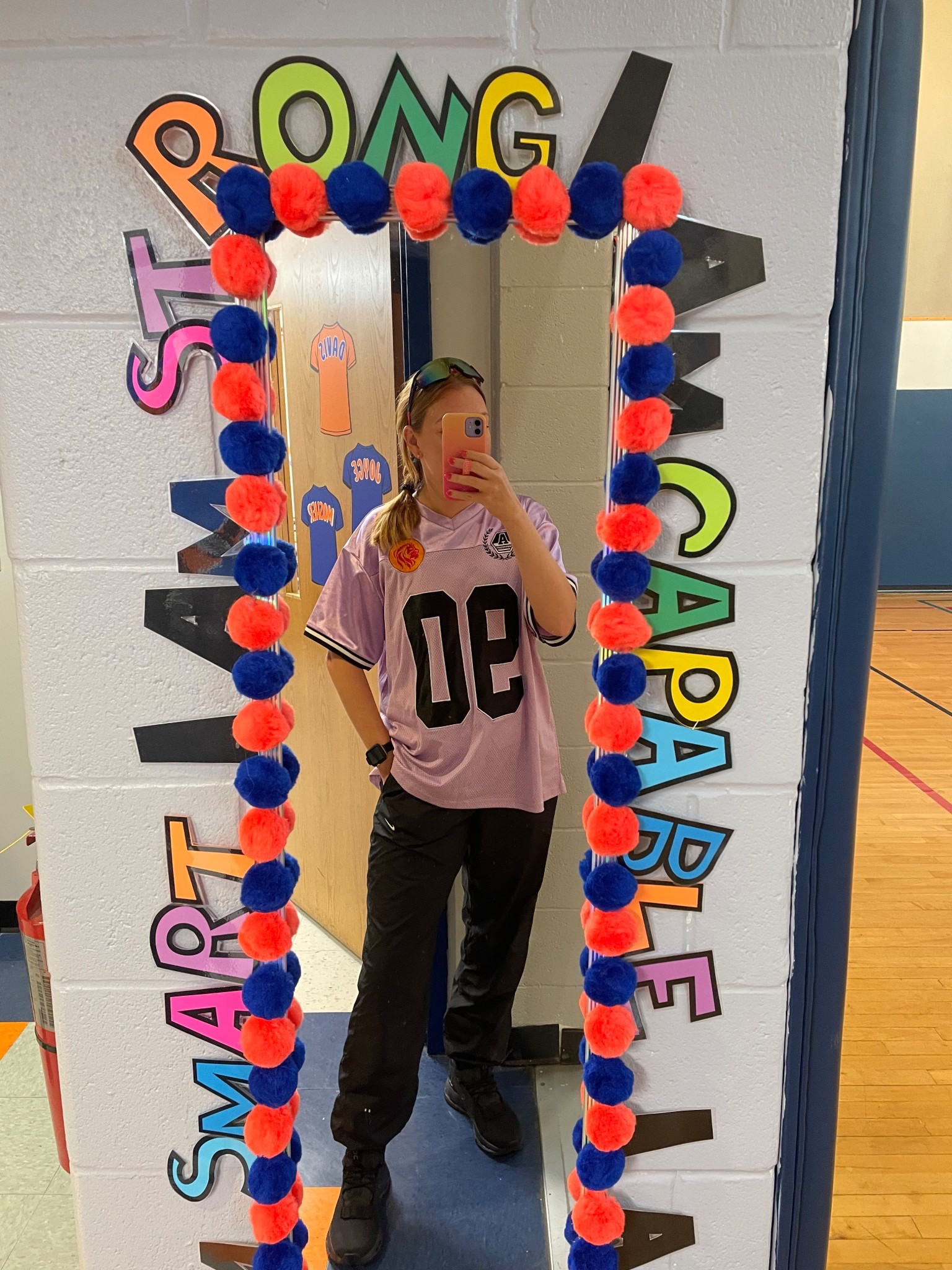 Today’s Phys Ed Fit 

#sporty #athleticwear #jersey #physed #peteacheroutfit #pe 

#LTKActive #LTKSaleAlert #LTKFindsUnder50