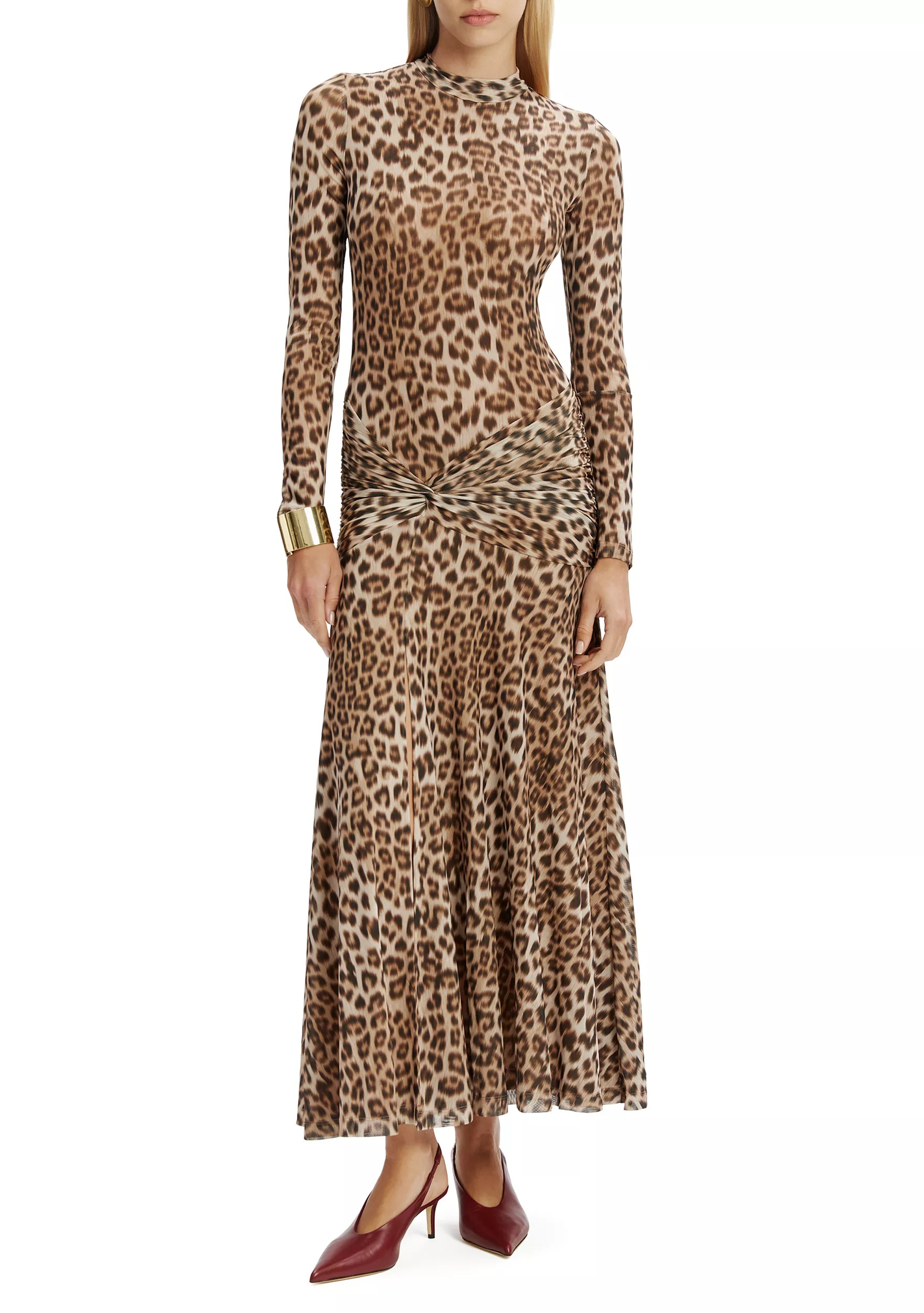 Women's Lea Printed Mesh Midi Dress | Belk