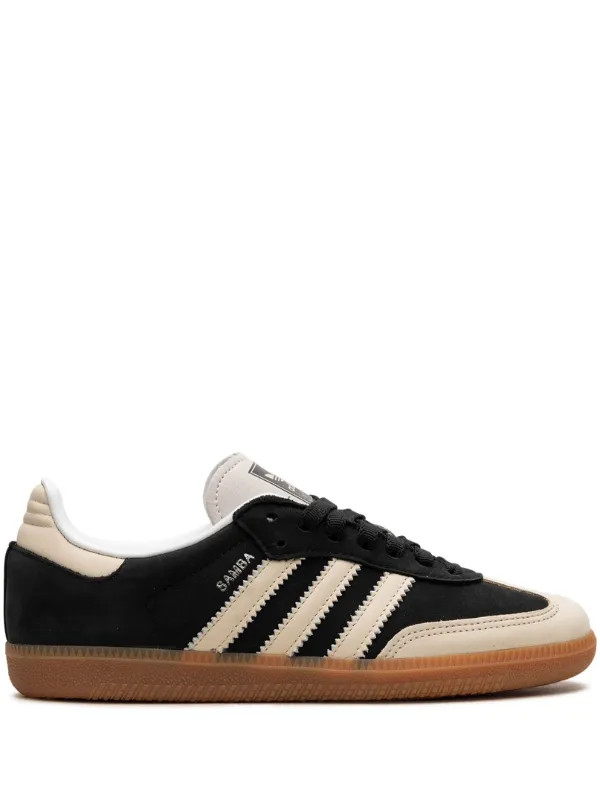 Adidas Samba "Core Black/Wonder White" Sneakers | Black | FARFETCH | Farfetch Global