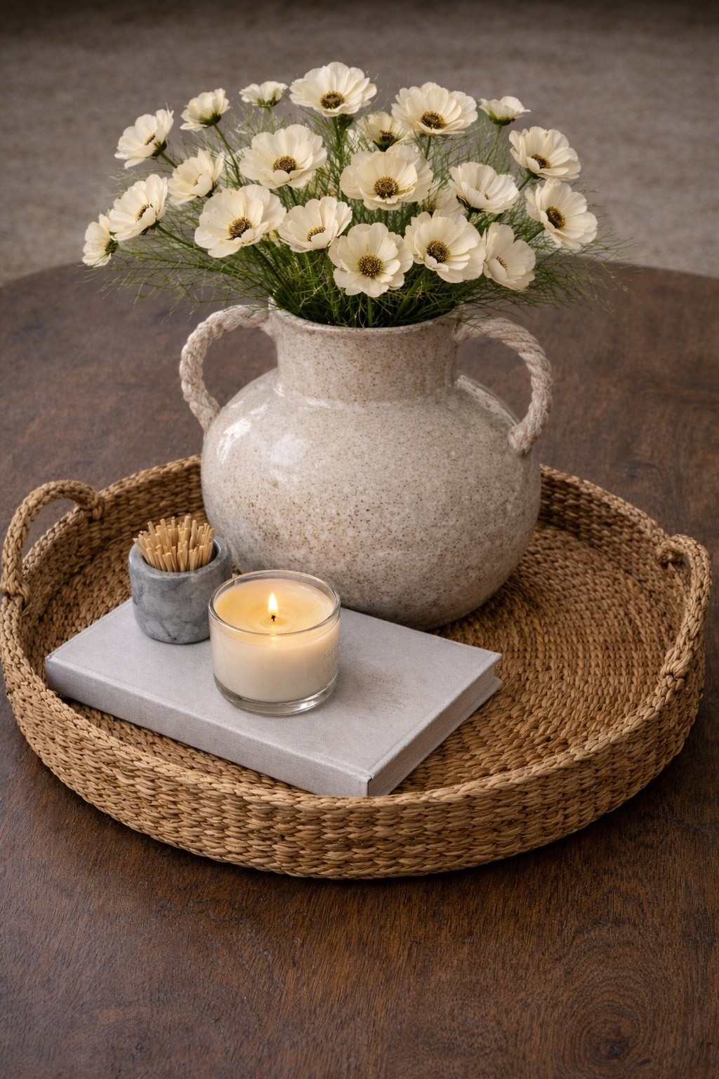 Coffee table tray stying for spring 

#LTKHome #LTKSaleAlert #LTKSeasonal