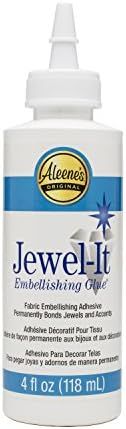 Aleene's Jewel-It Embellishing Glue, Clear, 4 Fl Oz | Amazon (US)