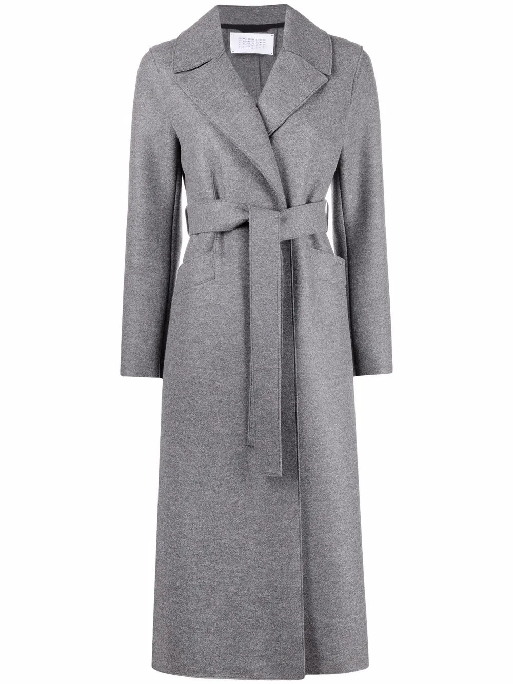 notched-lapel tied-waist coat | Farfetch Global