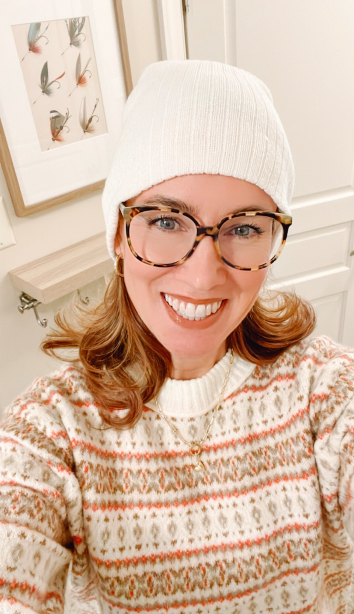 Sweater of the day: American Eagle fair isle crewneck winter sweater 

#LTKSeasonal #LTKgrwm #LTKOver40