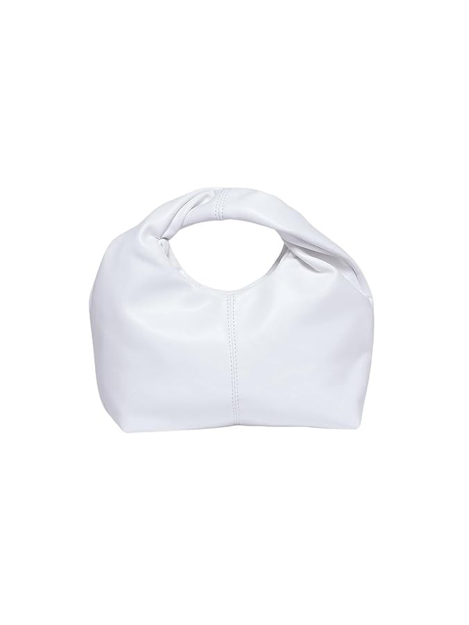 Verdusa Women's Ruched Hobo Mini Handbag Clutch Purse Dumpling Pouch Bag | Amazon (US)