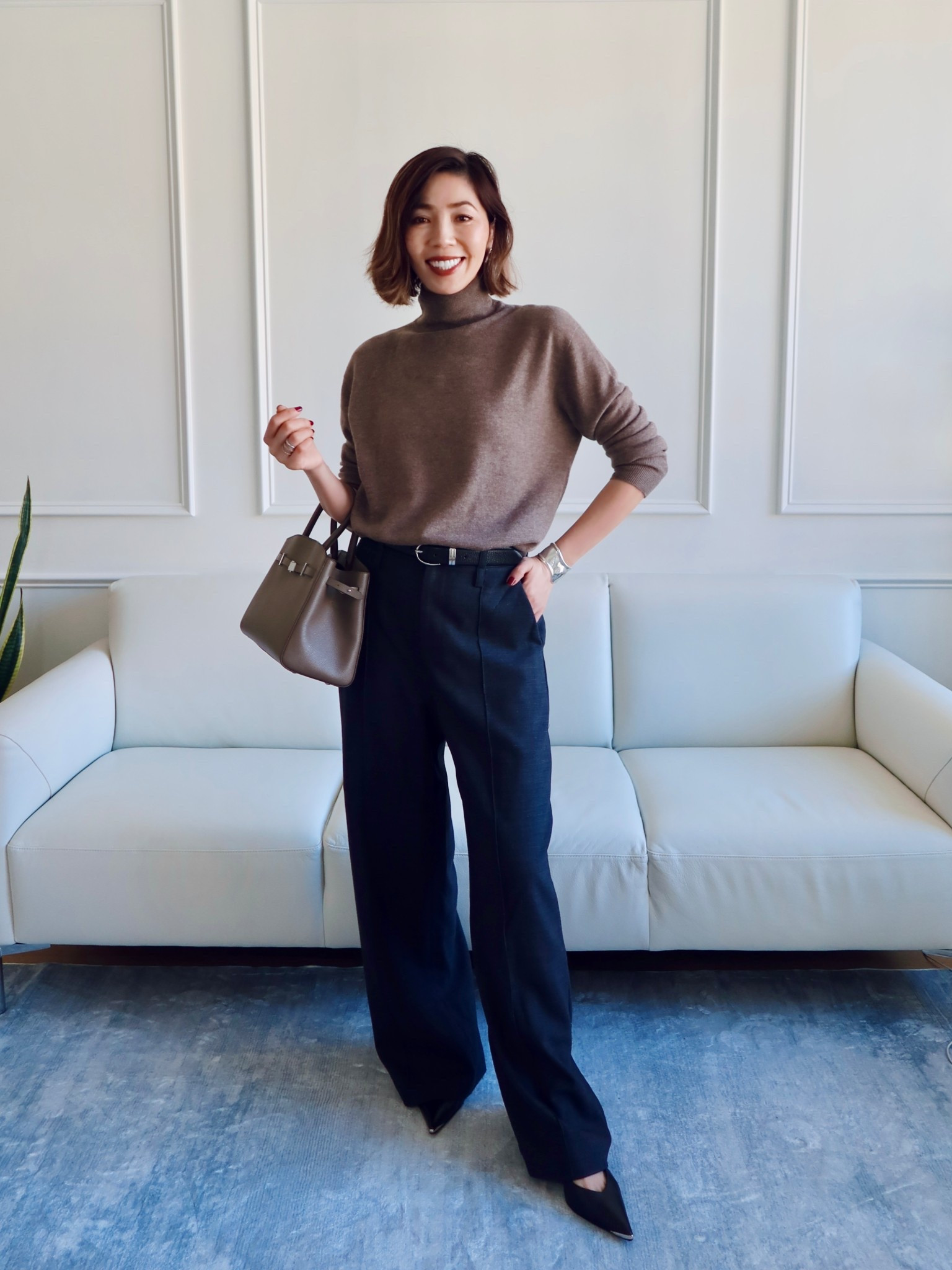 A rare found in zara. This turtleneck sweater is so old Celine style. 👏

#LTKCyberWeek #LTKFindsUnder100 #LTKOver40