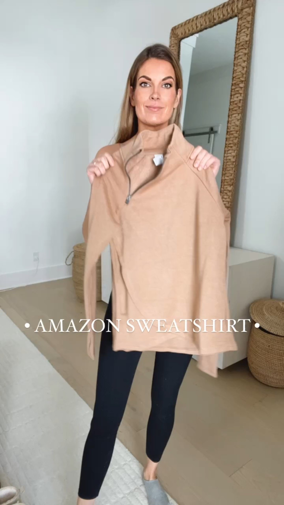 Sunday style. Small sweatshirt. Xs leggings. Both amazon finds.  Sneakers on sale and true to size. 

#LTKVideo #LTKFindsUnder50 #LTKActive

#LTKSeasonal #LTKdayinmylife #LTKActive