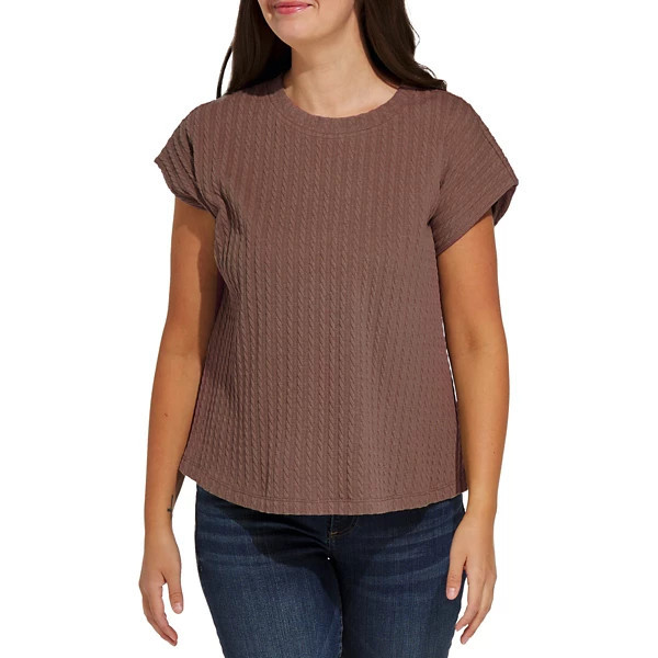 Women's Ces Femme Ribbed Shirt Medium Mocha | Scheels
