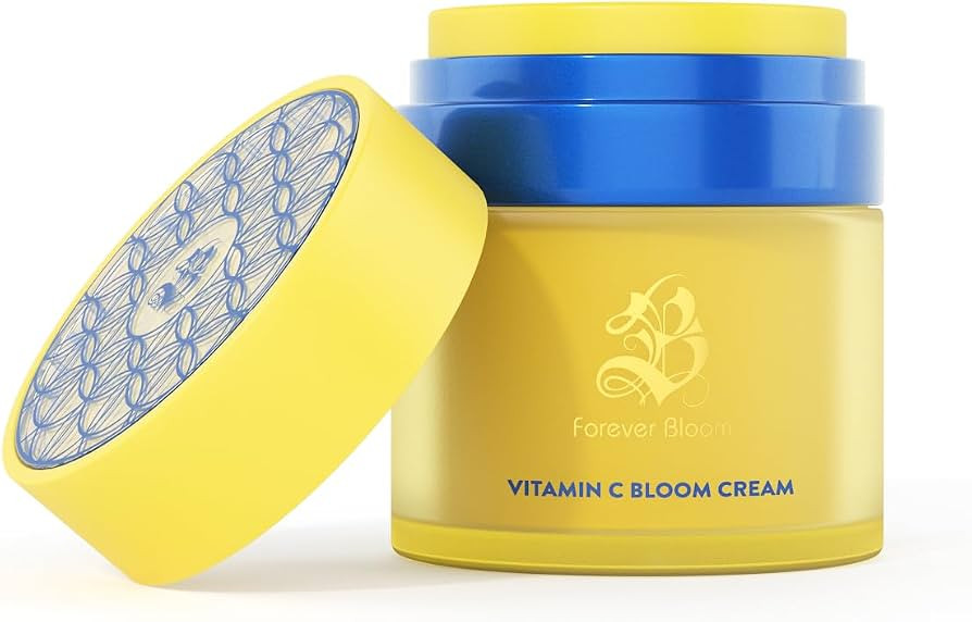 Vitamin C Bloom Cream; Hydrating Facial cream with Vitamins A, E, C | Amazon (US)