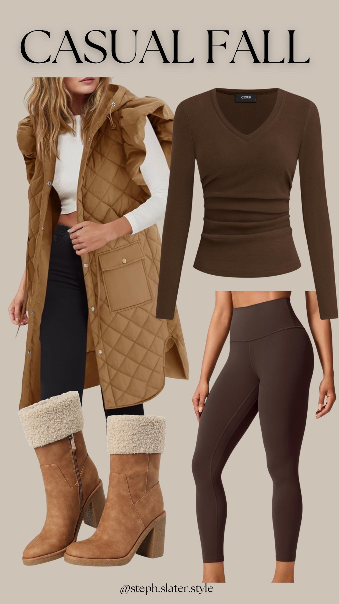 Chic and casual outfit inspo that’s perfect for fall  

#LTKSeasonal #LTKStyleTip #LTKShoeCrush