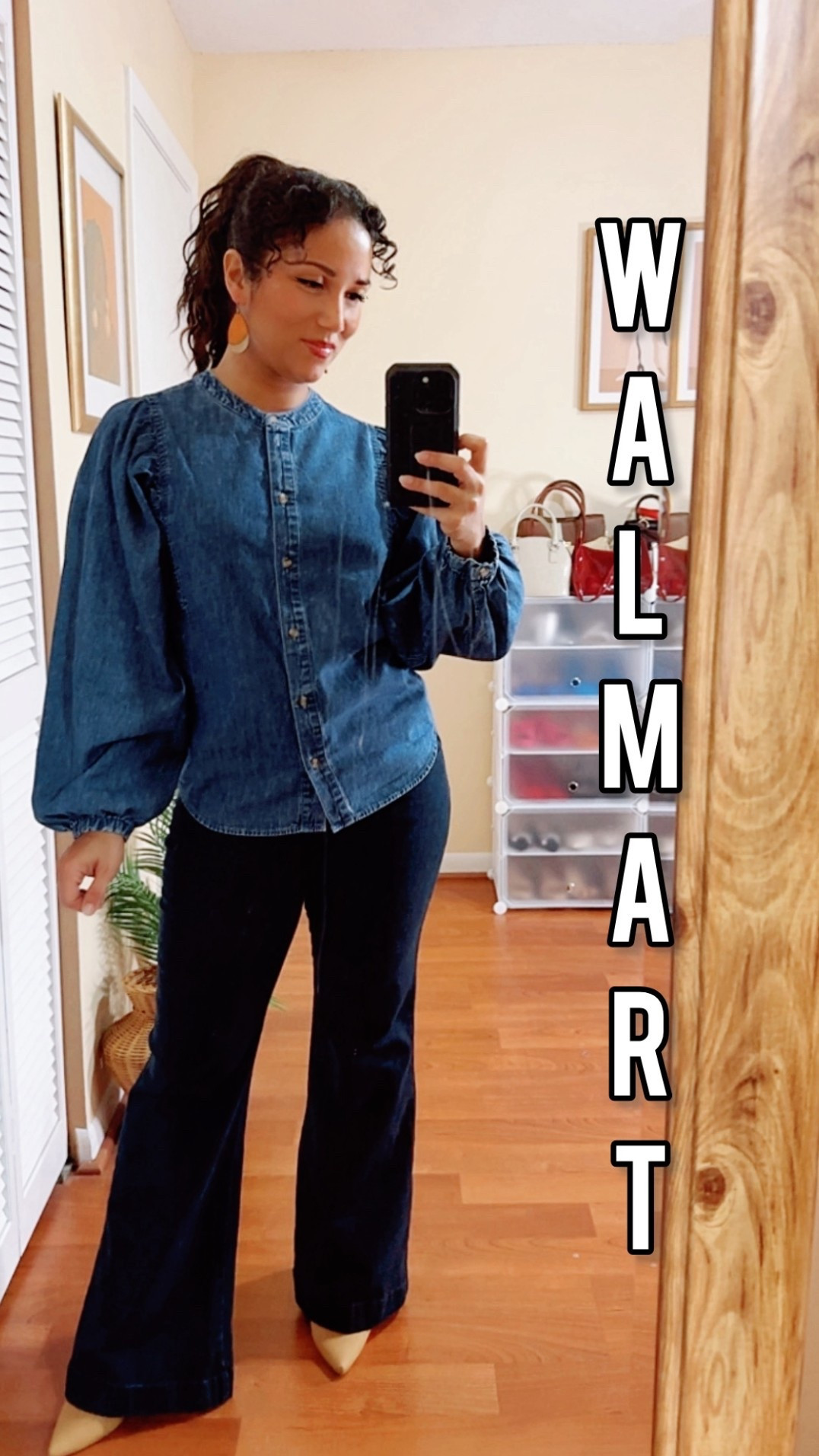 Loving this Walmart fall look with a chic balloon sleeve top and dark indigo jeans: effortless, cozy, and on trend. Wearing sz. S/6. #walmartfashion #fallstyle #denimondenim

Fall outfits
Walmart denim
Sofia Vergara 
Walmart fashionn

#LTKFallSale 

#LTKFindsUnder50 #LTKSeasonal