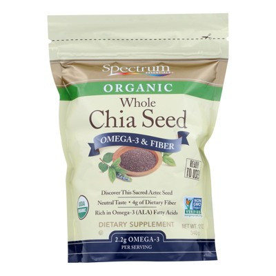 Spectrum Organic Whole Chia Seeds - 12 oz | Target