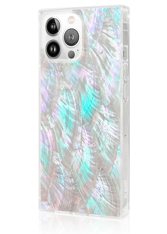 SQUARE® Mother of Pearl iPhone Case | FLAUNT