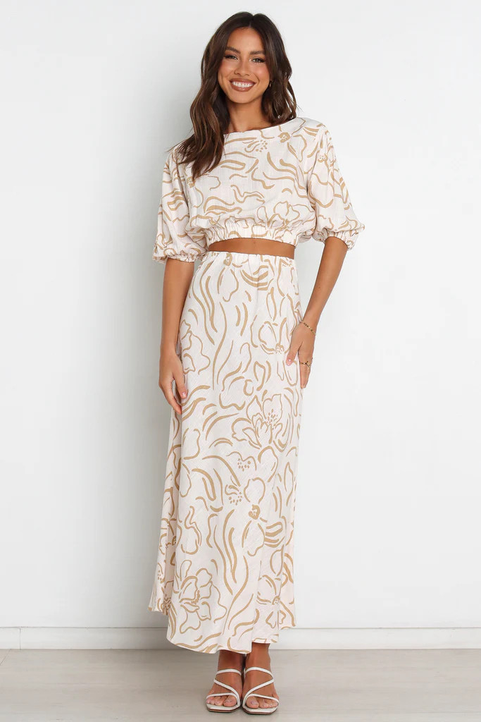 Ally Skirt - Cream | Petal & Pup (US)