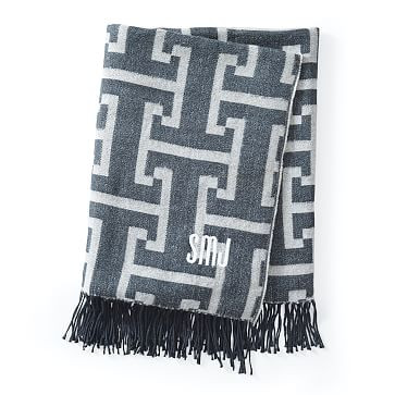 Italian Greek Key Throw Blanket | Mark and Graham