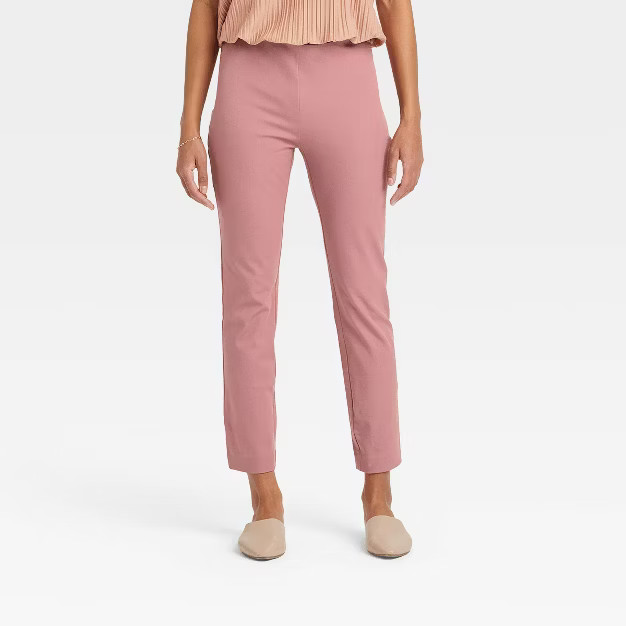 Women's High-Rise Slim Fit Ankle Pants - A New Day™ | Target