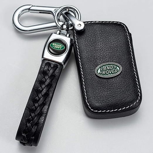 Yongxingjin for Land Rover Car Key Fob Cover Leather Key case Key Cover Suit for Land Rover a9 Ra... | Amazon (US)