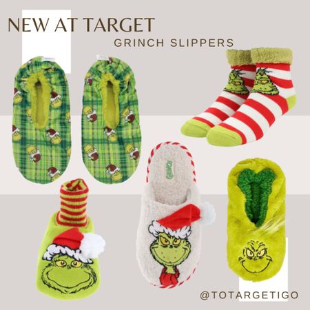 New at Target 💚Grinch Slippers 🎄

#LTKGiftGuide #LTKHoliday #LTKSeasonal