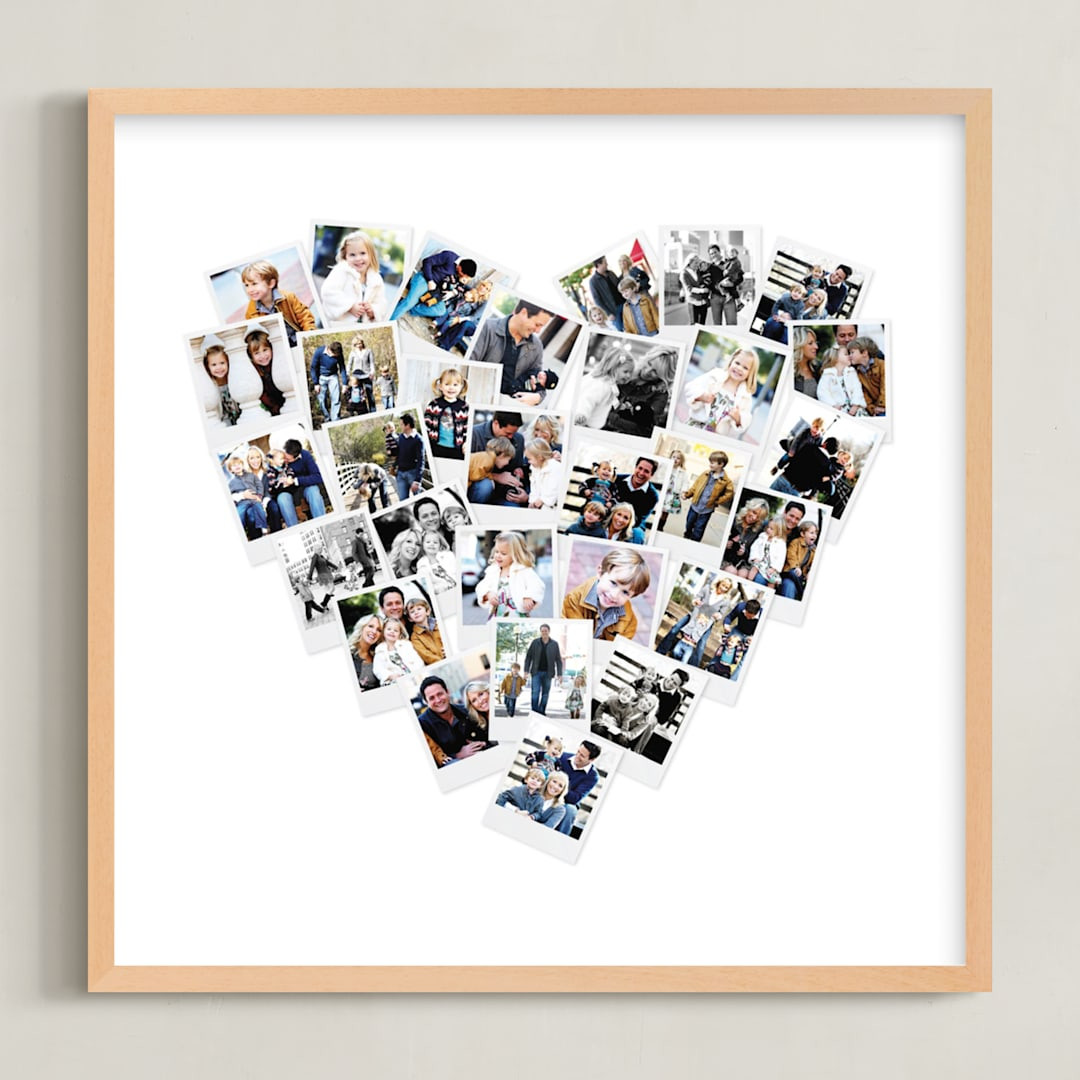 Heart Snapshot Mix® Photo Art | Minted