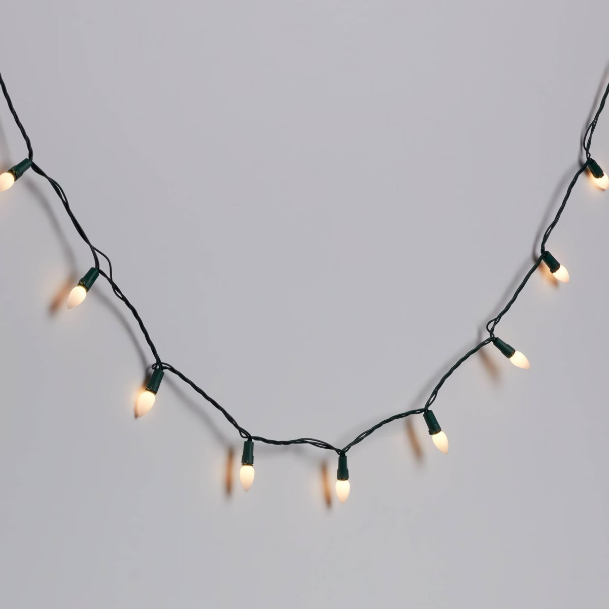 30ct LED Christmas Indoor Outdoor Novelty String Lights with Green Wire - Wondershop™ | Target