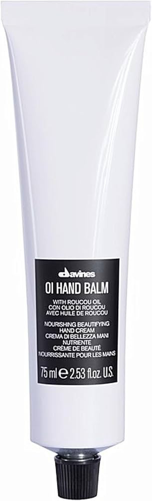 Davines OI Hand Balm, Antioxidant-Rich Nourishment, For All Skin Types, Long-Lasting Hydration, 2... | Amazon (US)