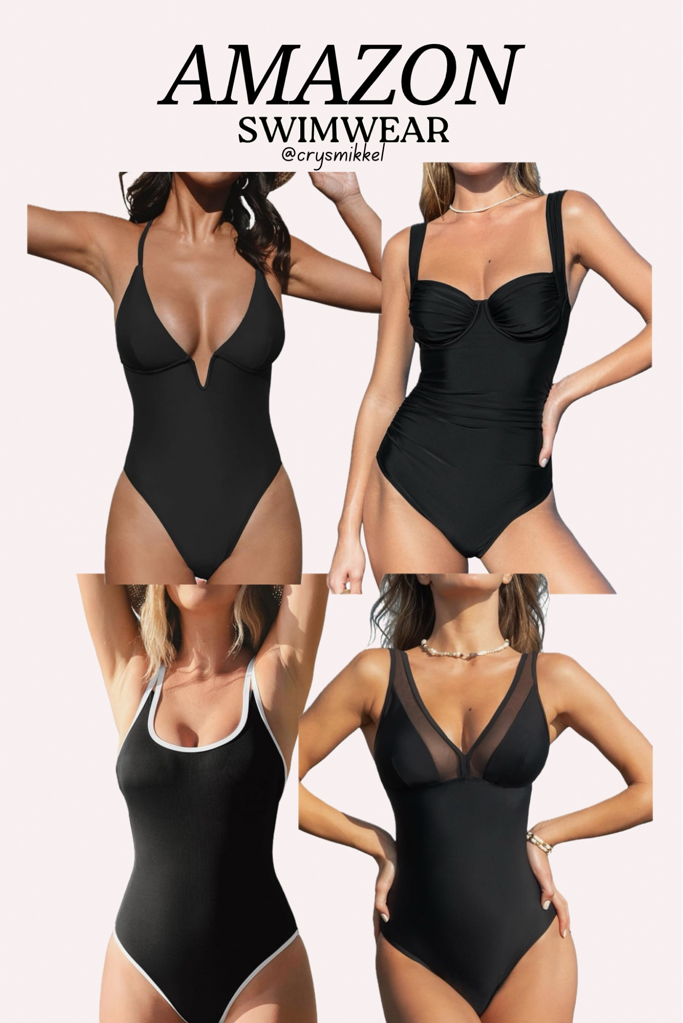 Sexy but sophisticated swimwear one pieces on Amazon!

#LTKFindsUnder50 #LTKSwim #LTKTravel