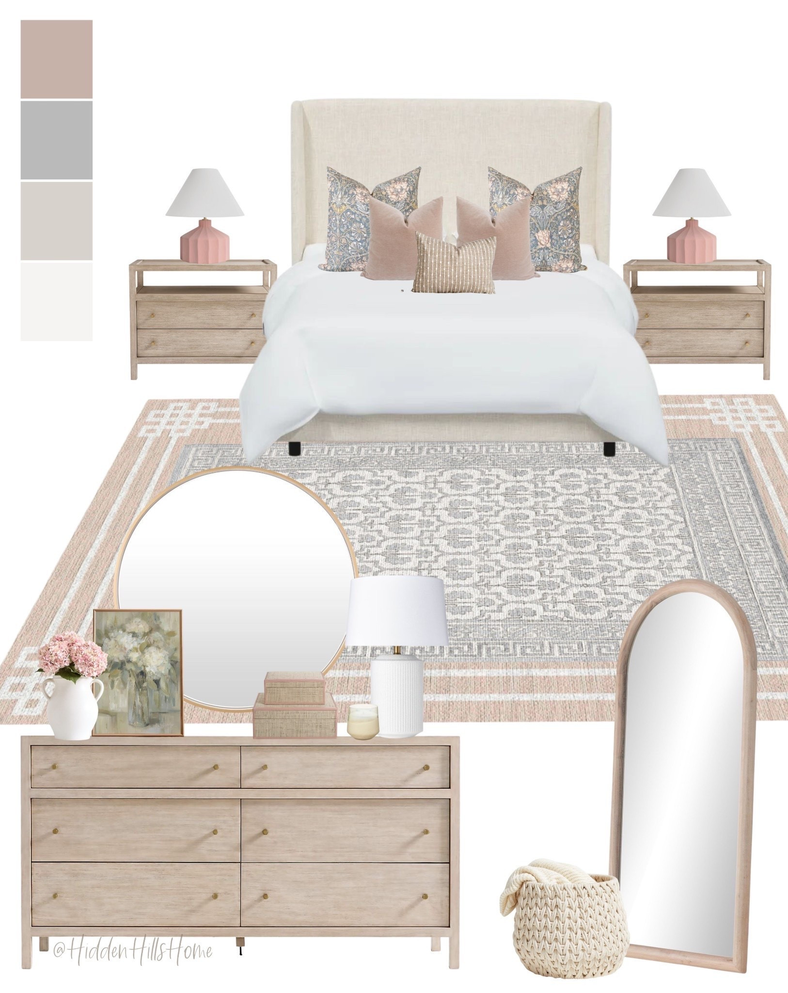 Girls bedroom decor ideas! Teen girls room mood board, home decor, girls bedroom inspiration, cute ideas for a girls bedroom, feminine bedroom, bedding, canopy bed #girls

#LTKHome #LTKSaleAlert #LTKKids