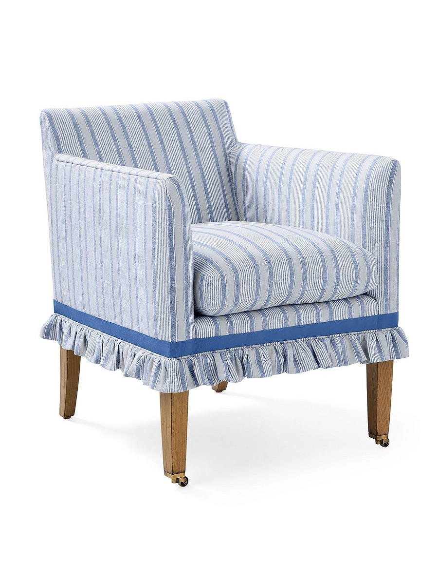 Marylebone Chair with Grosgrain Ribbon | Serena and Lily