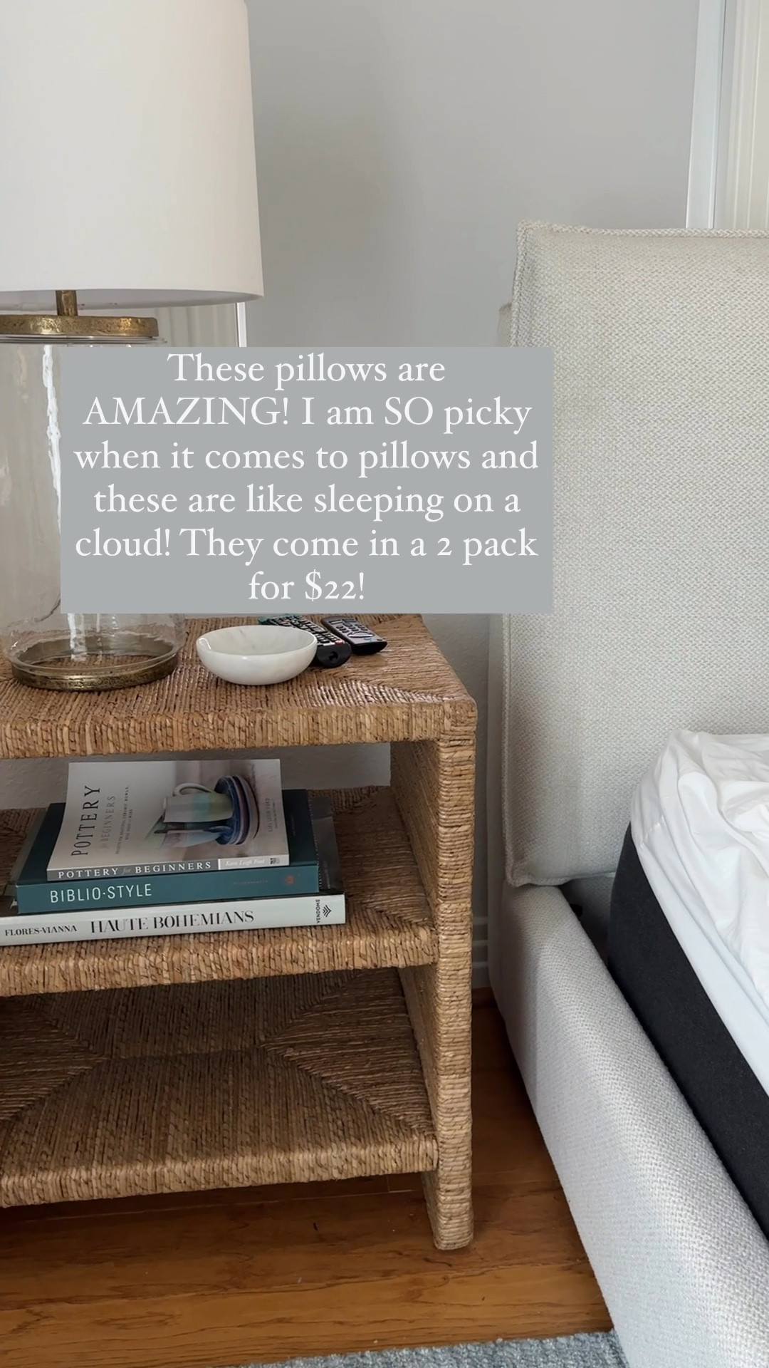 I absolutely LOVE these pillows and cannot sing their praises enough. We’ve had them at the beach house for a year and they are still as fluffy as when we got them! Plus they are only $22 for 2!
.
.
Home decor
#founditonamazon
Bedroom decor
Coastal decor

#LTKVideo #LTKfindsunder50 #LTKhome