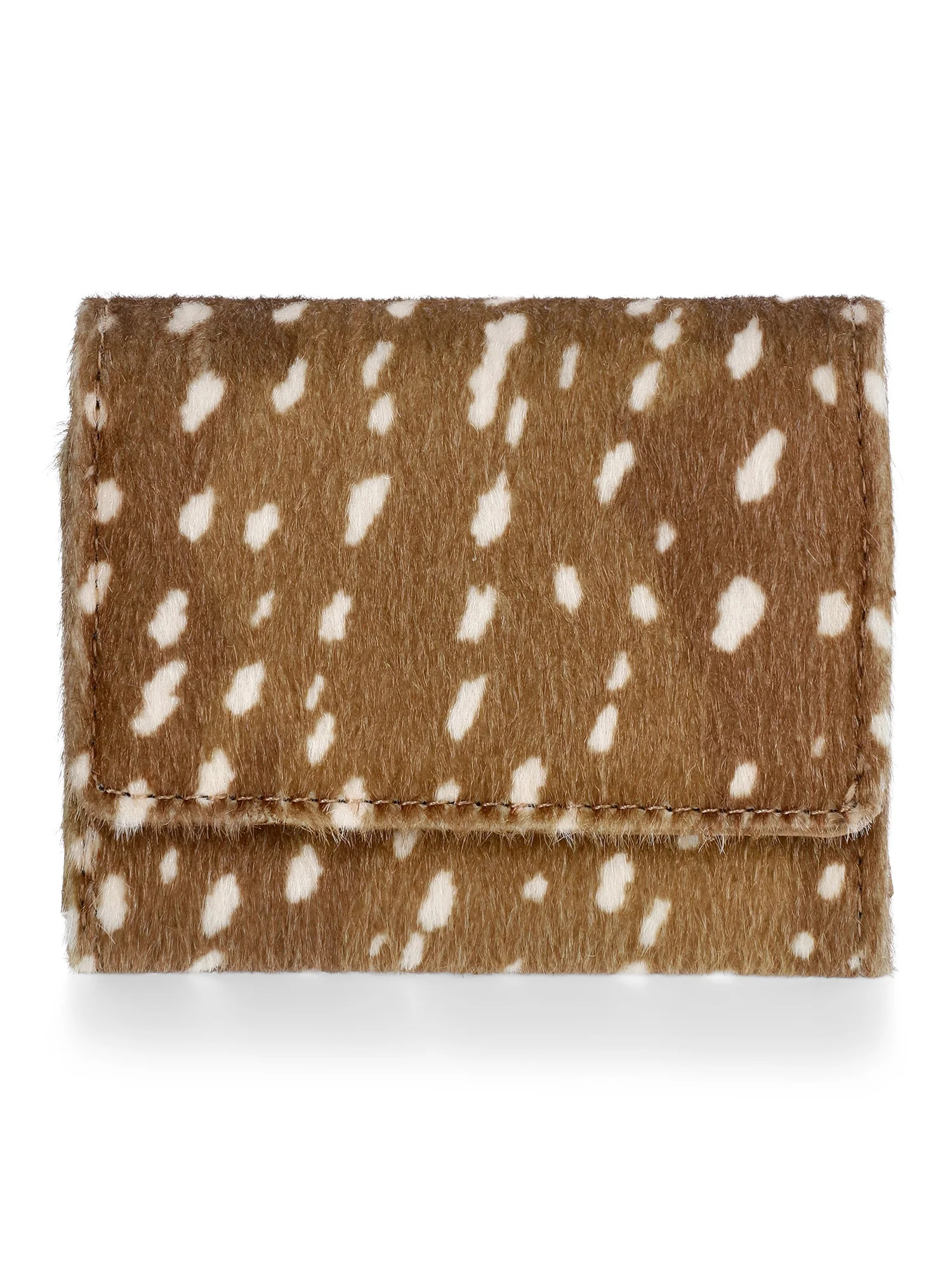 No Boundaries Moto Flap Wallet, Women's, Doe | Walmart (US)