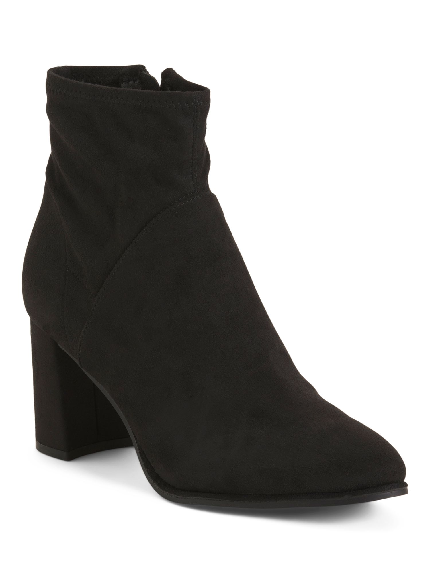 Block Heel Sock Booties | TJ Maxx