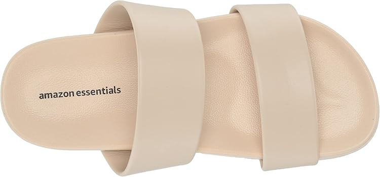 Amazon Essentials Women's Two Band Slide Sandal | Amazon (US)