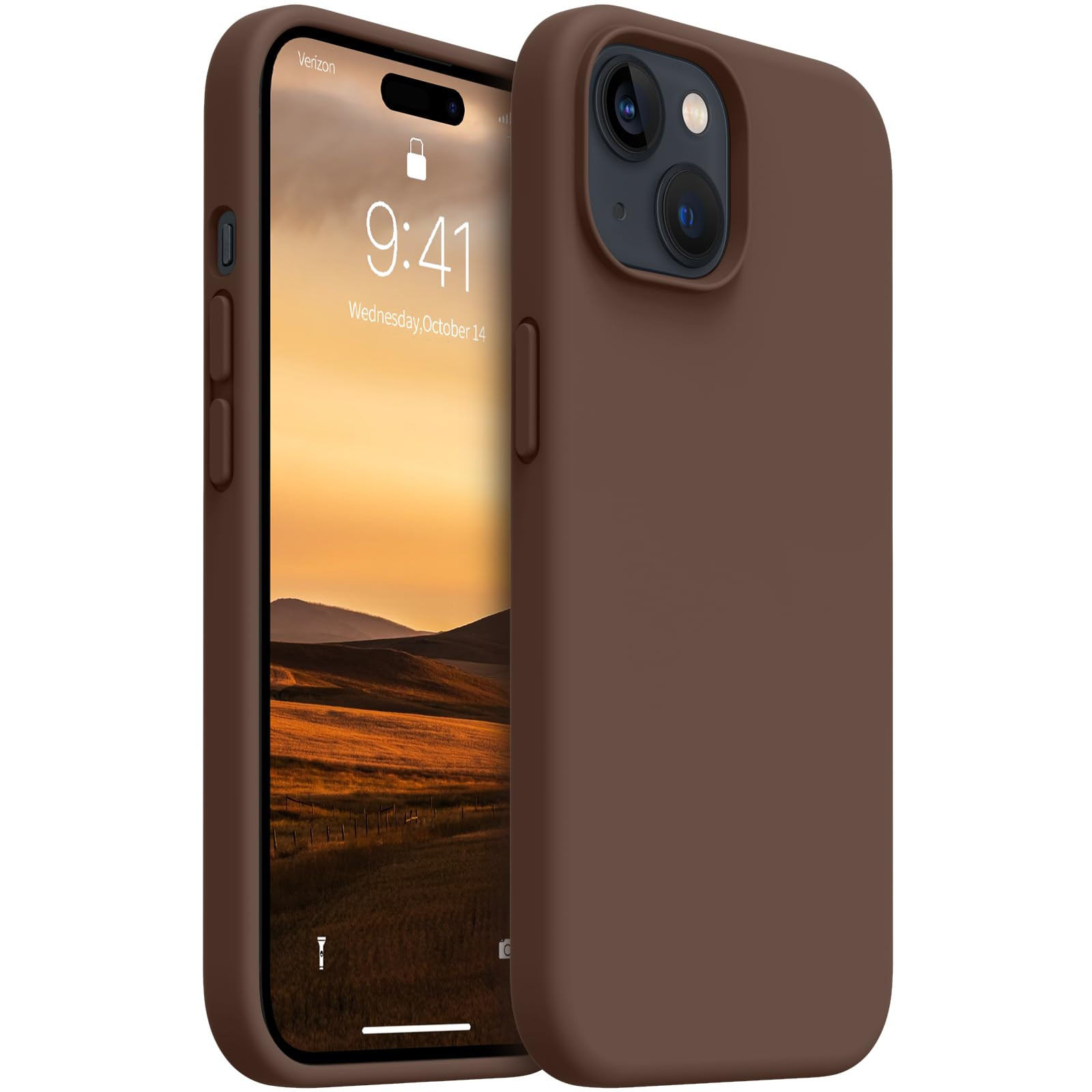 AOTESIER Compatible with iPhone 15 Case, Full Body Food-Grade Silicone Wear-Resistant, Anti-Drop ... | Amazon (US)
