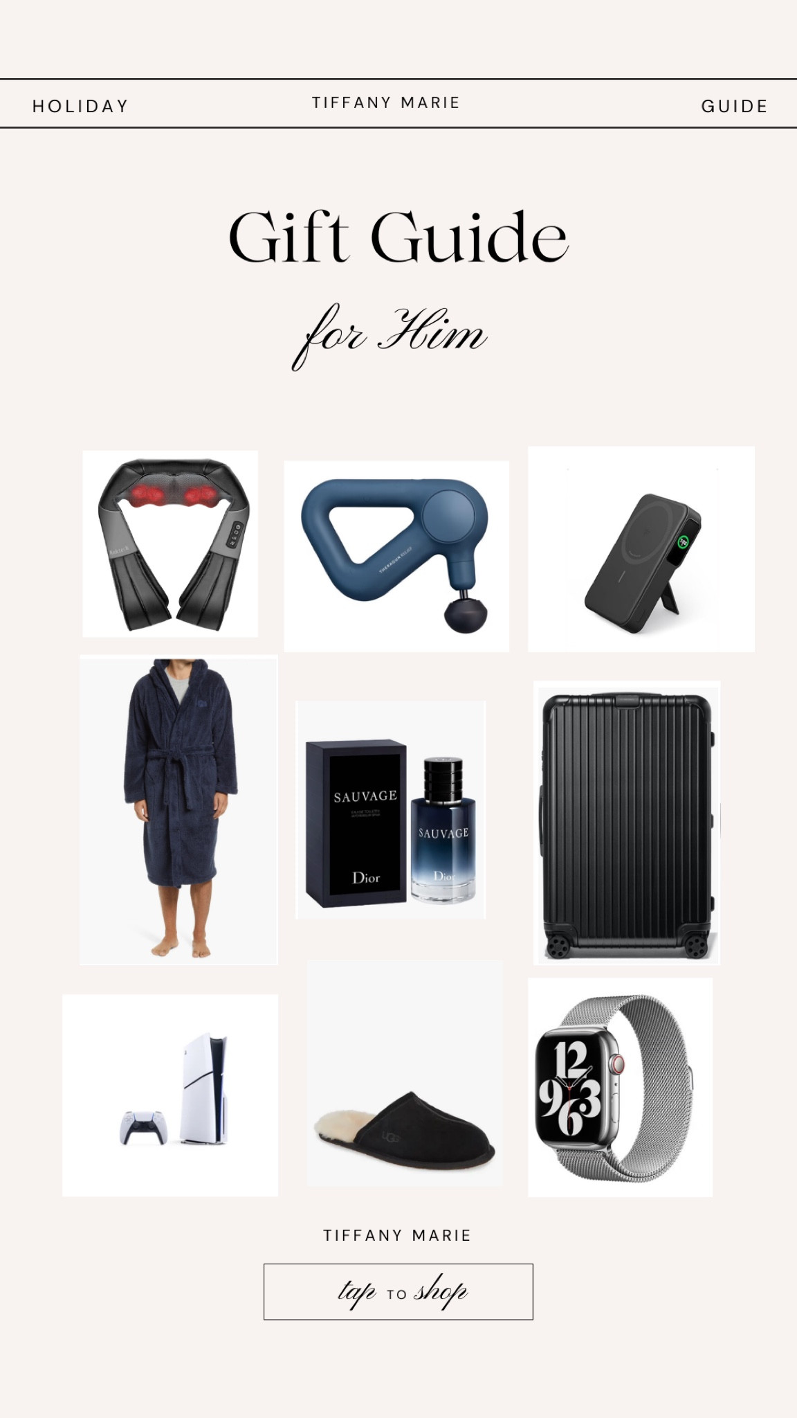 Gifts for him Gift Guide 

#giftguides #giftsforhim #christmasshopping 

#LTKGiftGuide #LTKCyberWeek #LTKHoliday