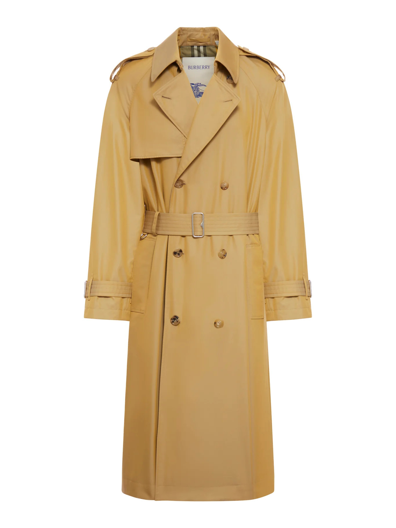 LONG COTTON GABARDINE TRENCH COAT - Burberry - Man | Suitnegozi INT