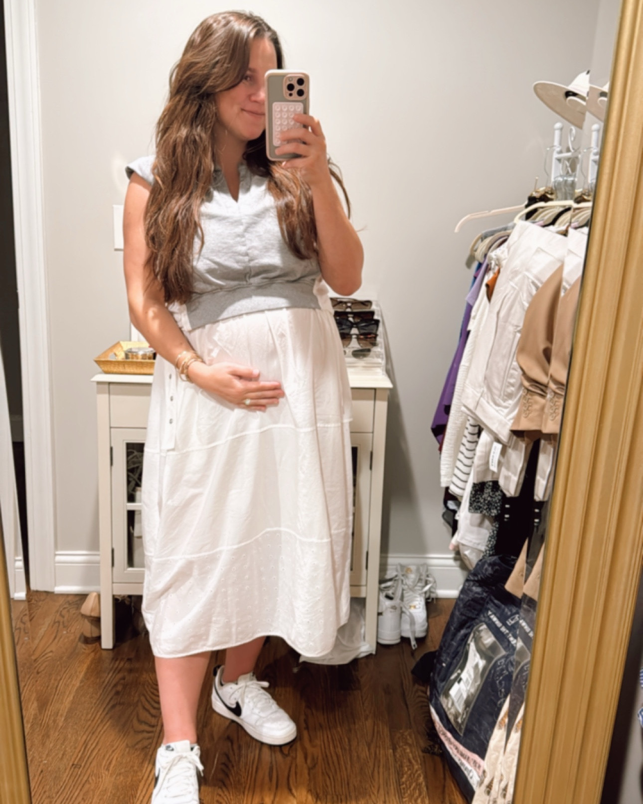 The cutest dress for the start of spring and going into week 33 🌸🌷🌺

#LTKSpringSale #LTKBump