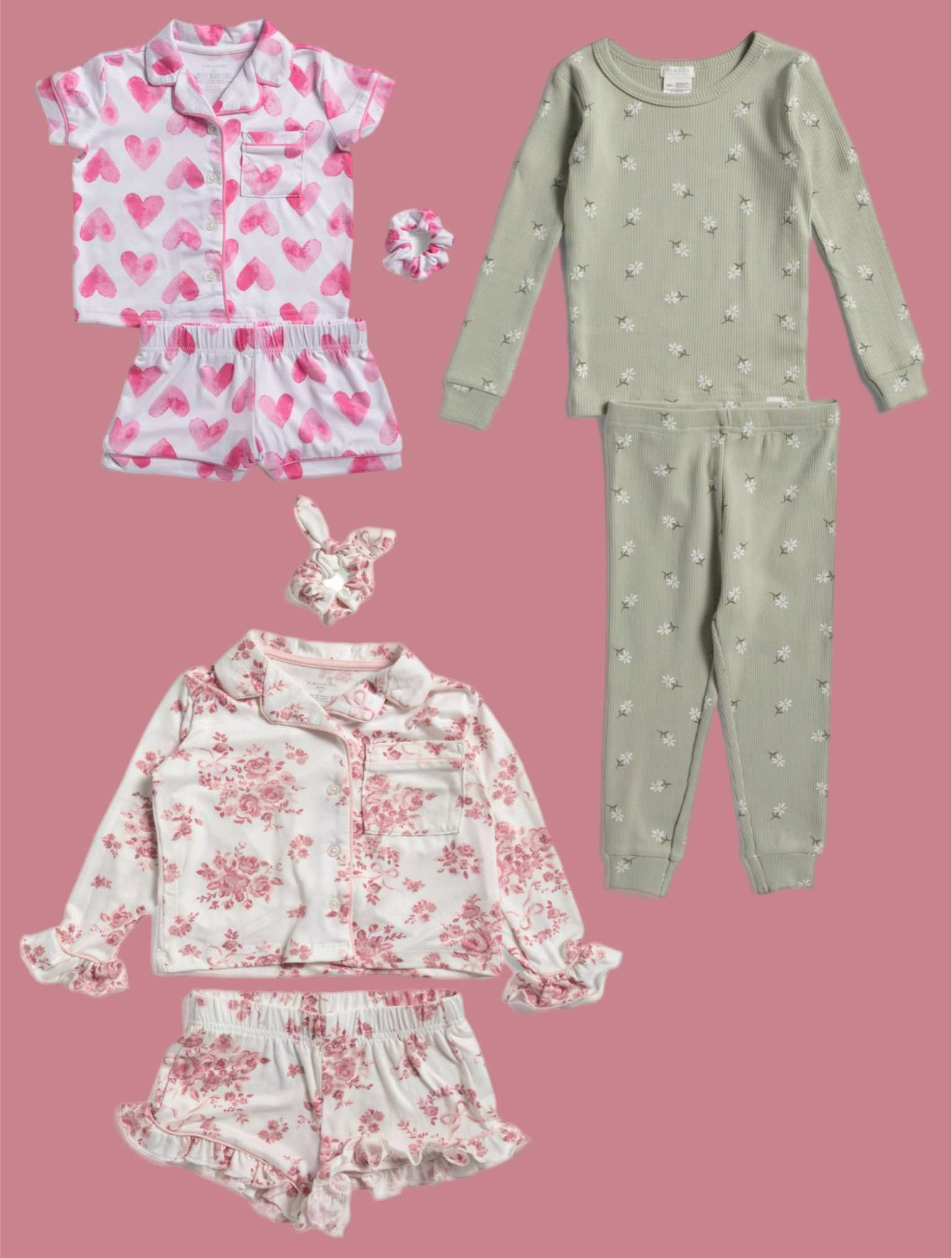 TJ Maxx girl and toddler pjs (the two button down pjs are the softest and stretchy material ever) 

#LTKKids #LTKBaby #LTKSaleAlert