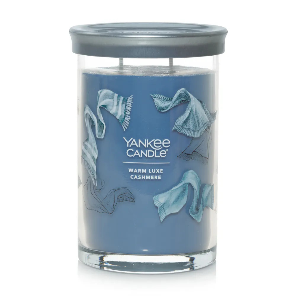 Warm Luxe Cashmere Large Tumbler Candle, 20 oz | Yankee Candle