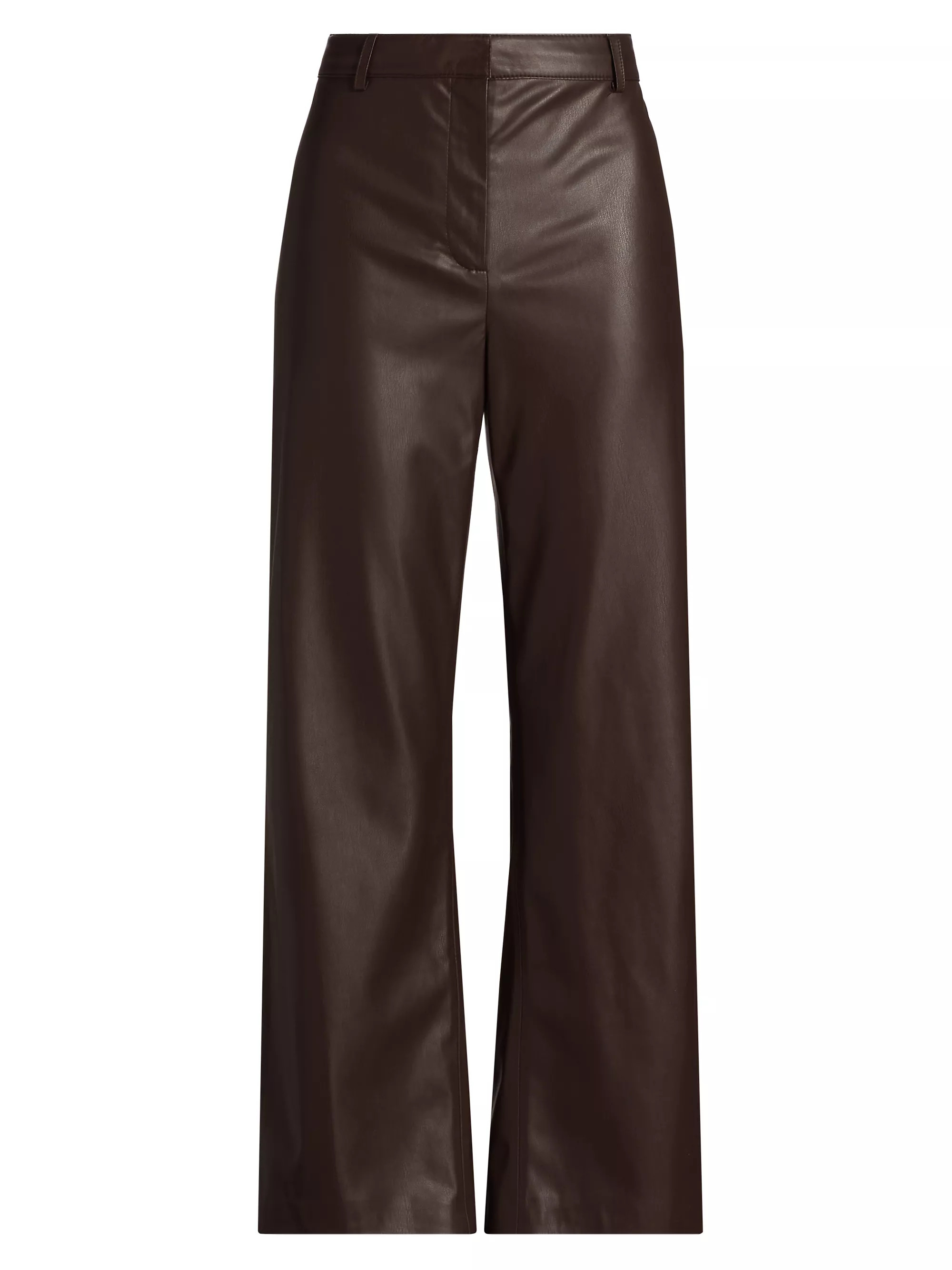 Kobi Halperin Sheba Faux Leather Crop Pants | Saks Fifth Avenue | Saks Fifth Avenue