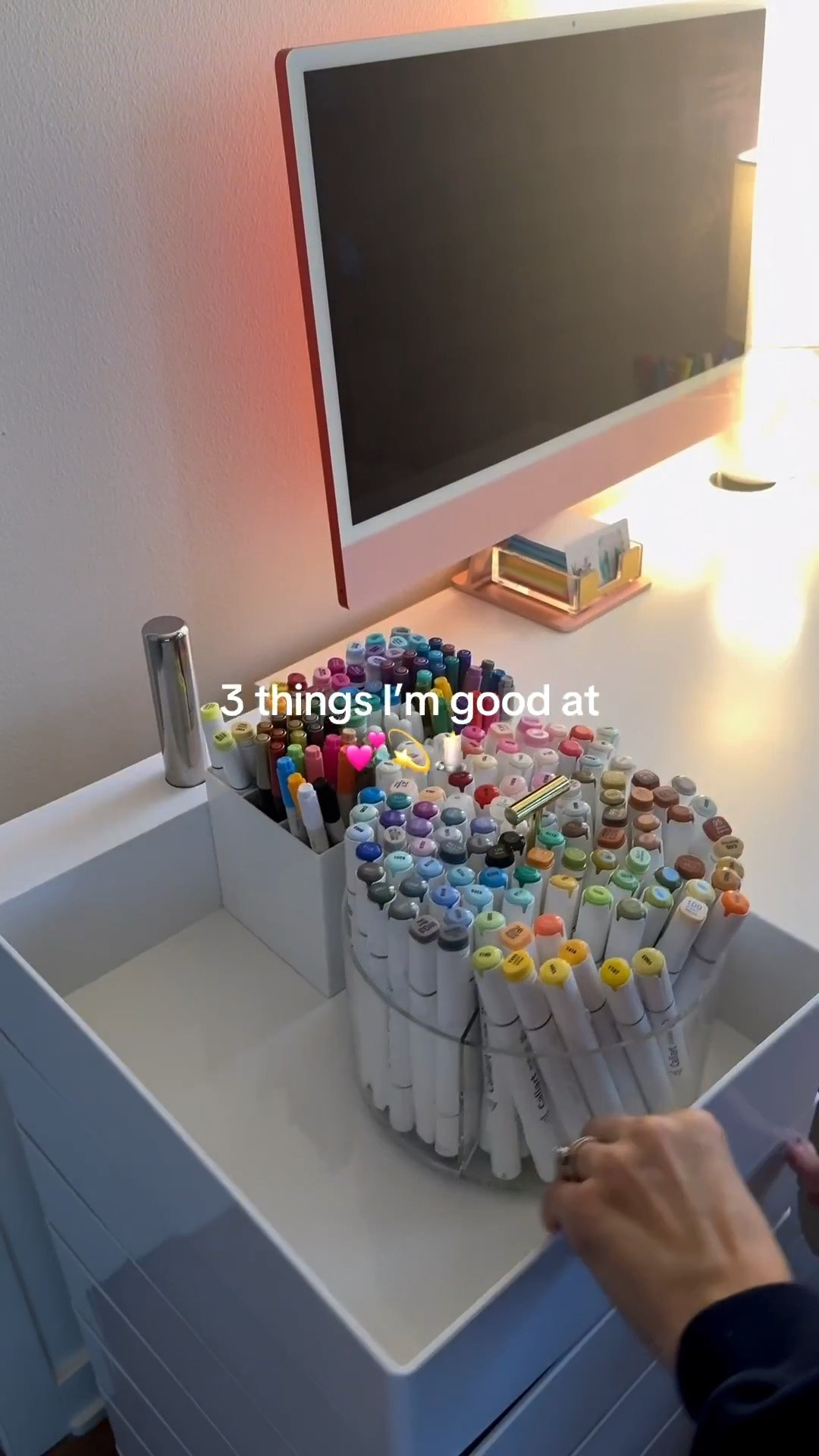 Marker organization, coloring books, cozy hobbies, hobby cart , book cart , coloring book cart 
#LTKFindsUnder100

#LTKHome #LTKSaleAlert