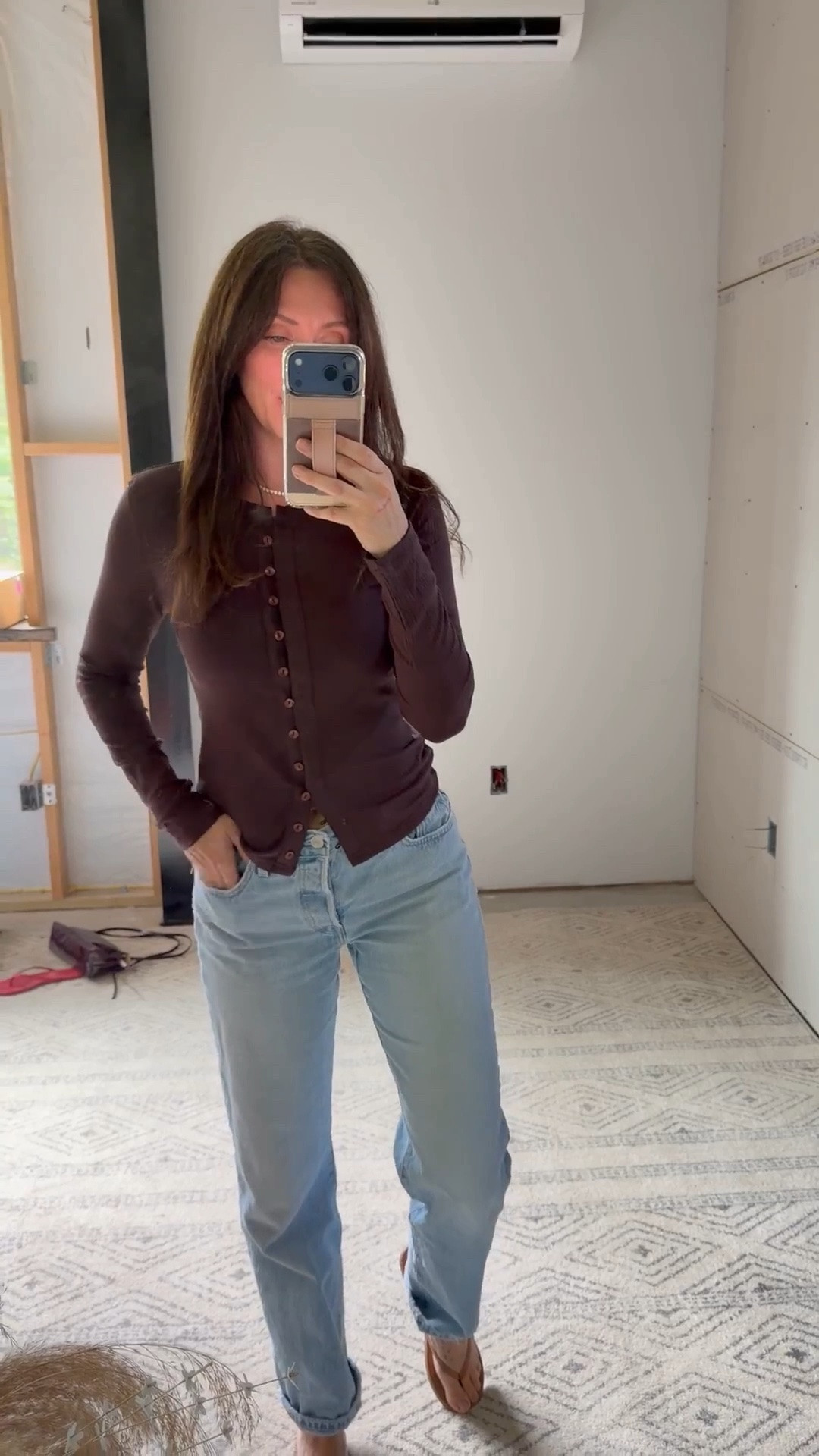 Wearing the small top and 27” jeans

#LTKootd #LTKSaleAlert #LTKmomlife