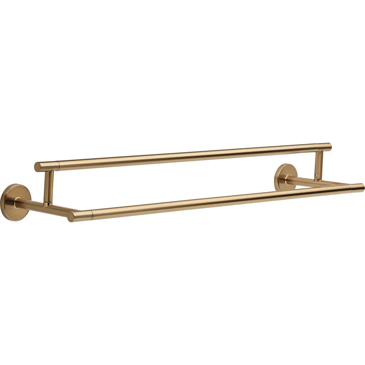 Trinsic 24 in. Double Wall Mount Towel Bar Bath Hardware Accessory 75925-CZ | Wayfair North America