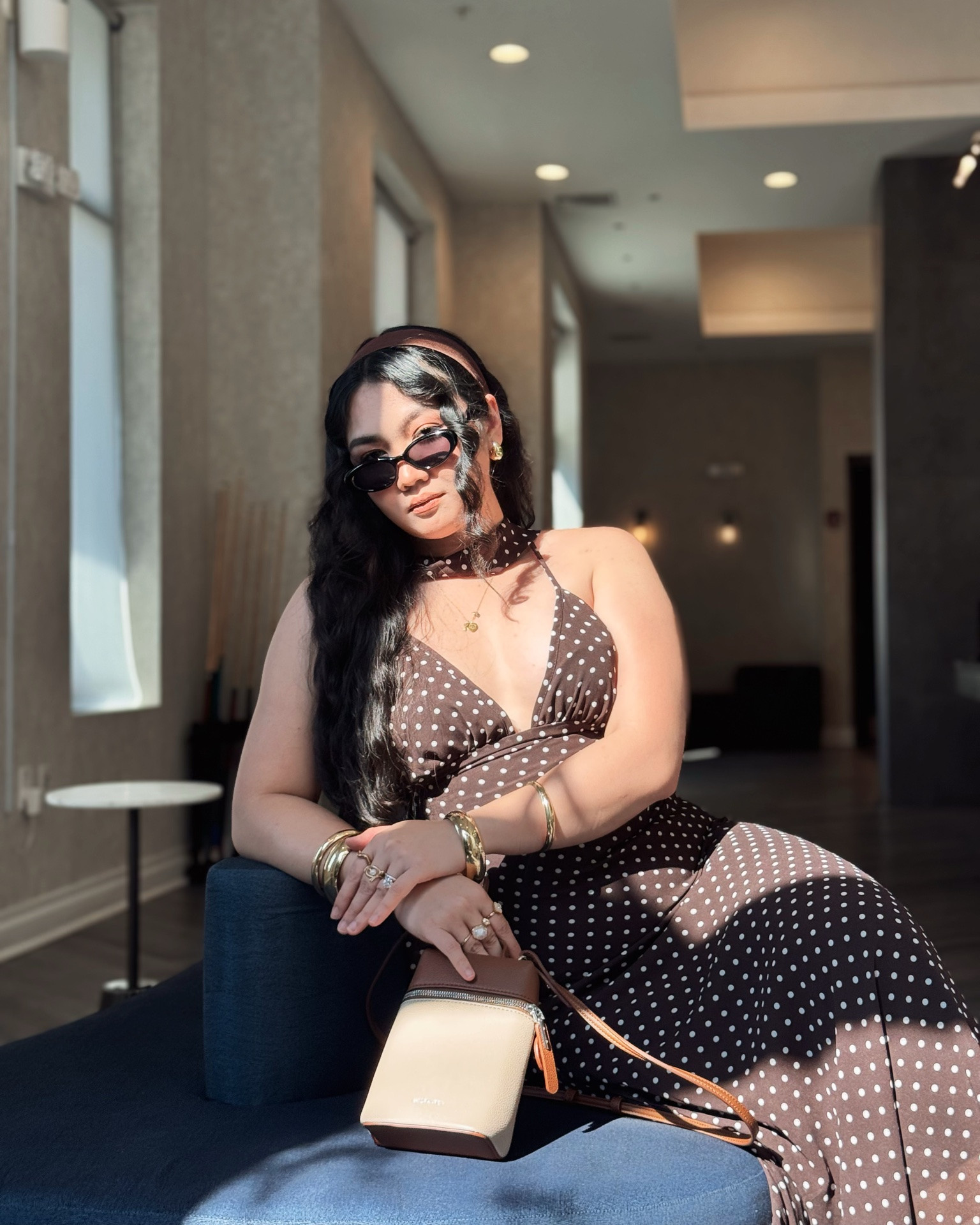 Polka dots, golden hour, and timeless style. 🤎✨ Shop my look.

#LTKsummer #LTKstyletip #LTKdresses