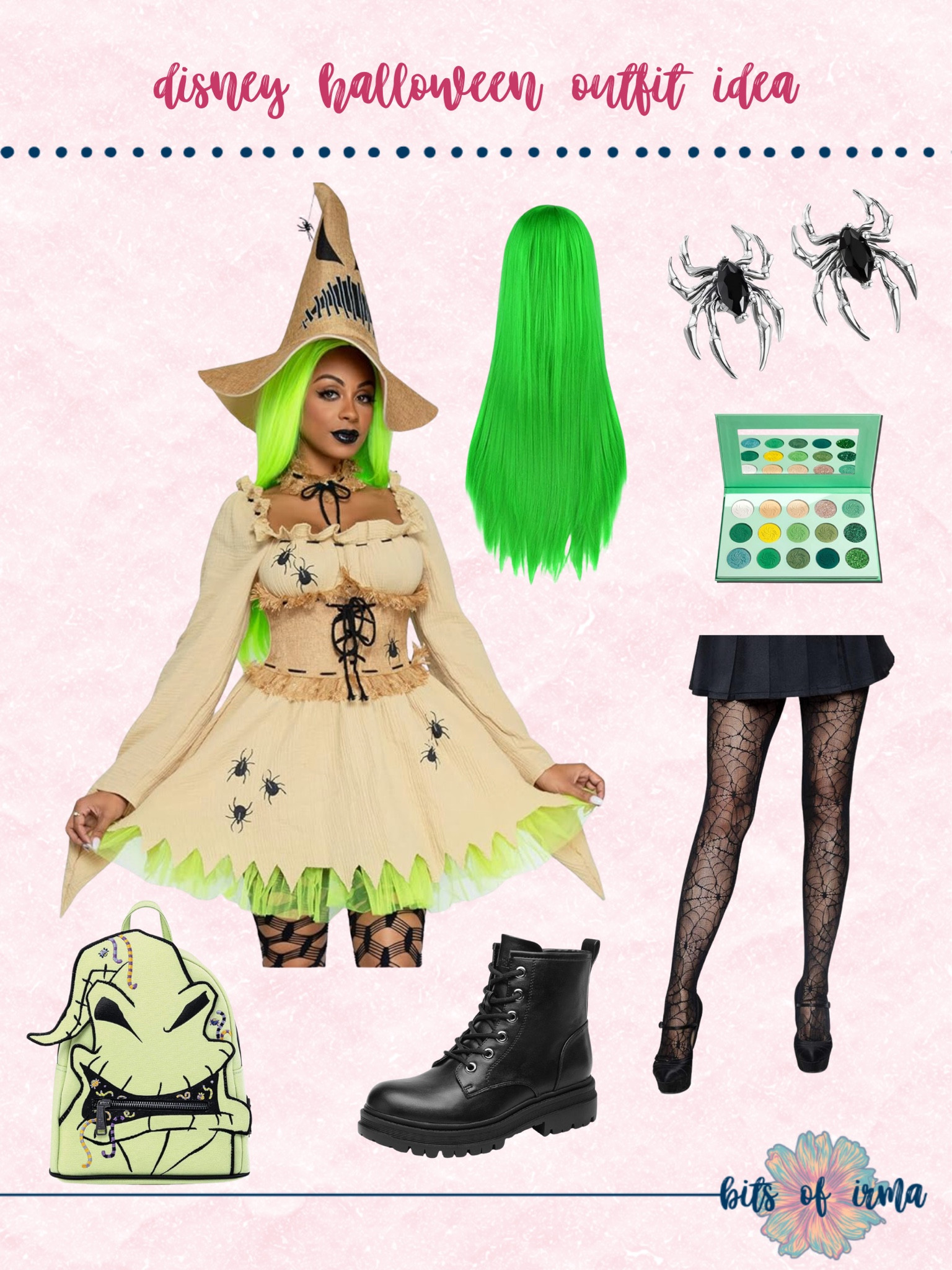 Disney Halloween Outfit Idea

Disney Oogie Boogie costume ideas | Halloween cosplay outfits | Green wig Halloween ideas | Disney themed Halloween costumes | Witch hat accessories | Spooky makeup palettes | Disney Halloween party outfits | Unique Halloween costumes | Themed costume ideas | Disney witch ensemble | Halloween fashion trends | Creative Disney costumes | Witchy Halloween looks | Disney character costumes | Stylish witch outfits | Mickey Not So Scary Halloween 

#LTKSeasonal #LTKFamily #LTKKids