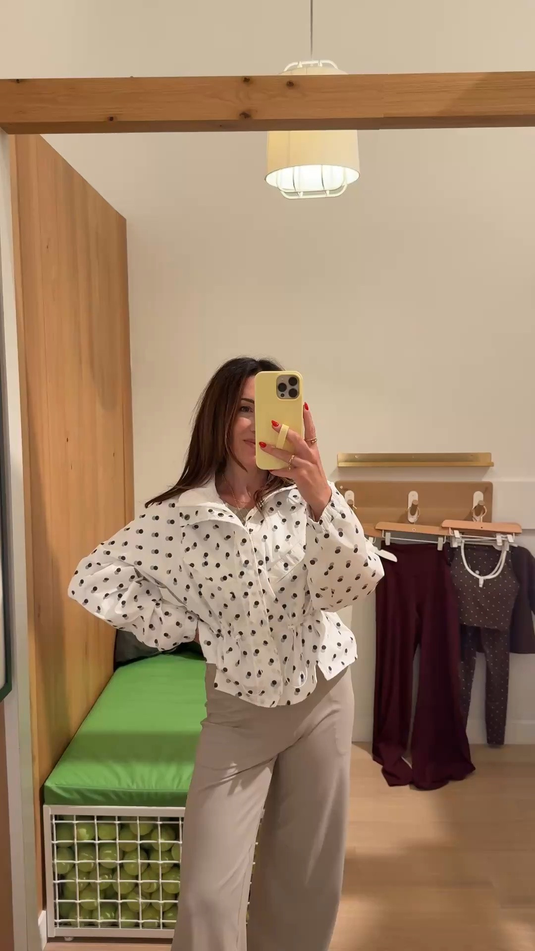 I love this polka dot jacket! I’m wearing size XS

#LTKootd #LTKSaleAlert #LTKSeasonal