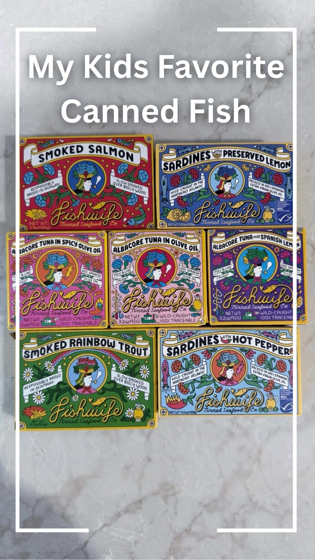 Fish Wife Canned Fish! Perfect for lunches and snacks! #fishwife #fish

#LTKfoodie #LTKHome