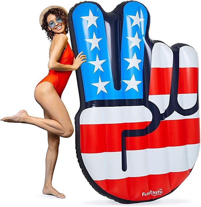 Floatastic USA Pool Floats - Giant Pool Floats Adult Size for Fun Style, Comfort - American Flag ... | Amazon (US)