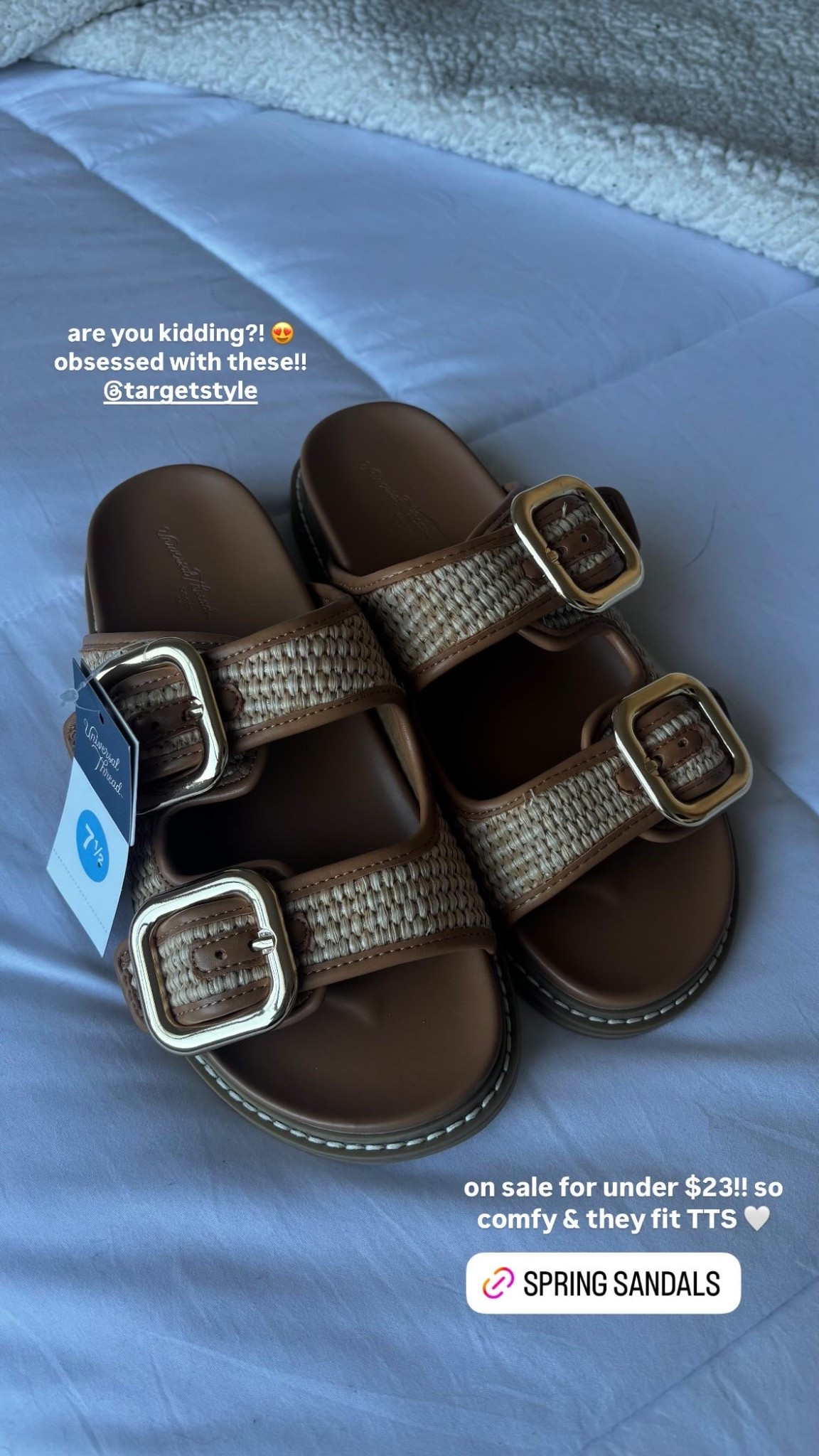 the cutest sandals from target! 

#LTKSaleAlert #LTKStyleTip #LTKFindsUnder50